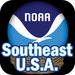 Southeastern USA Tides by NOAA